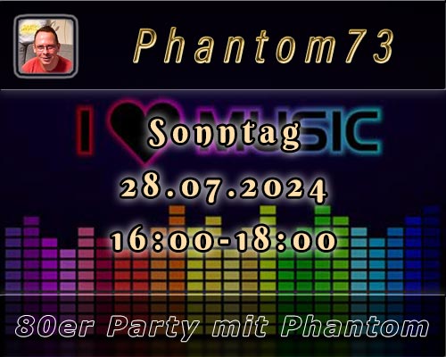 Phantom73 - 80er Party mit Phantom